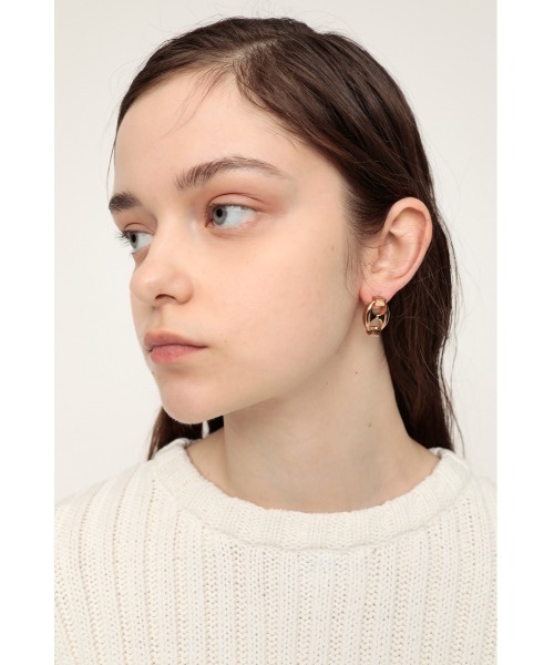 SLY(スライ)の「2HOLE P/EARRING ピアス(ピアス(両耳用)・レディース・ゴールド/シルバー・FREE)」の17枚目の写真