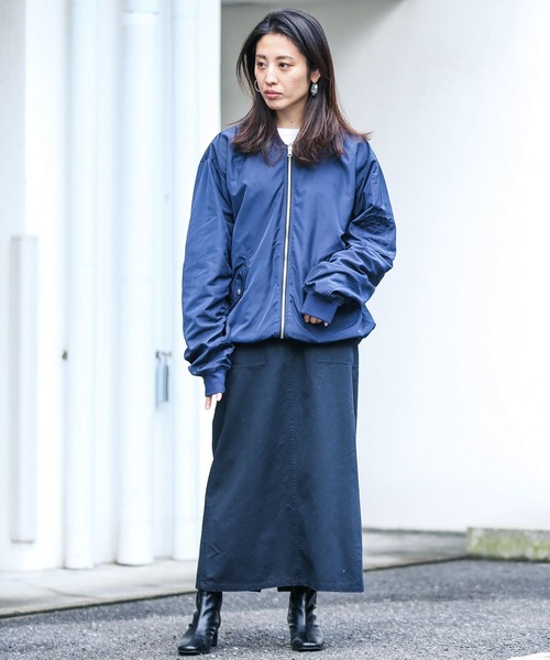 URBAN RESEARCH Sonny Label（アーバンリサーチサニーレーベル）の「『撥水』リバーシブルMA-1（MA-1・メンズ・ベージュ系その他/グリーン系その他・MEDIUM/LARGE/X-LARGE）」の16枚目の写真