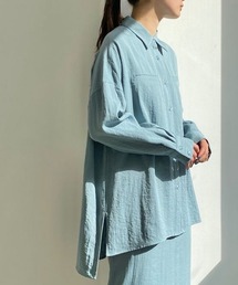 LOWRYS FARM | オックスオーバーシャツＬＳ　261877(シャツ/ブラウス)