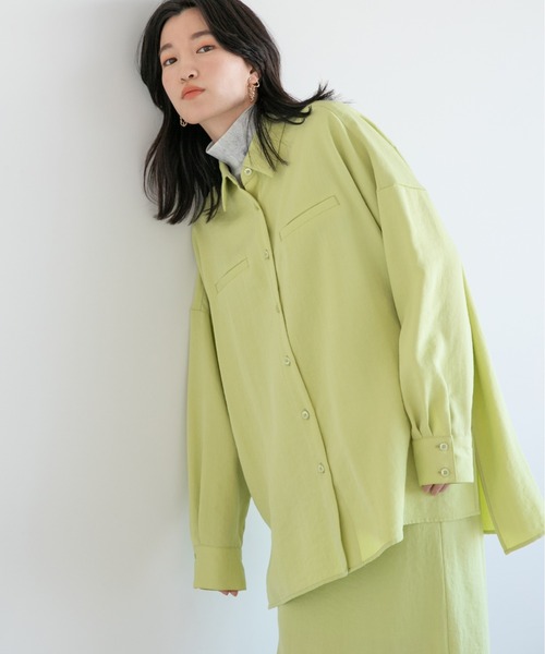 LOWRYS FARM（ローリーズファーム）の「オックスオーバーシャツ