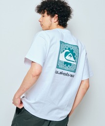 【ムラサキスポーツ別注】QUIKSILVER/クイックシルバー ペイズリー柄 バックプリントTシャツ QST221601M