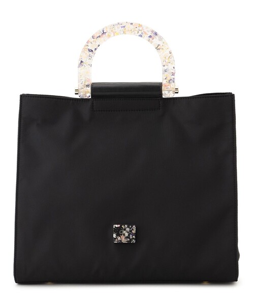 ANEVER（アンエバー）の「【MIMOSA】ナイロン トート（ショルダーバッグ・レディース・ブラック系・F）」の7枚目の写真