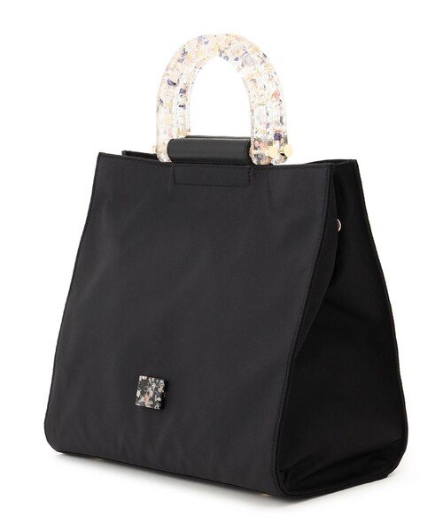 ANEVER（アンエバー）の「【MIMOSA】ナイロン トート（ショルダーバッグ・レディース・ブラック系・F）」の8枚目の写真