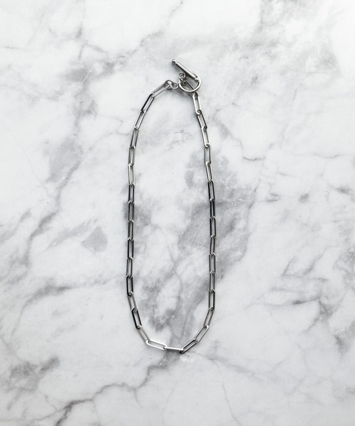 yu-ka（ユーカ）の「YU-KA : マンテルアズキチェーンネックレス（ネックレス・レディース・シルバー・FREE）」の4枚目の写真