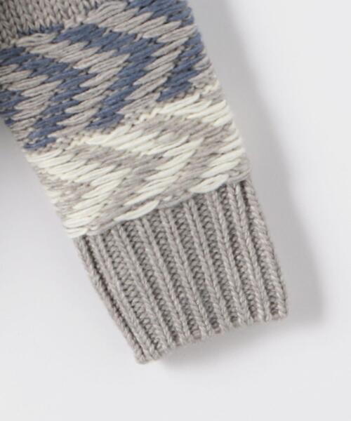 UNITED ARROWS LTD. OUTLET（ユナイテッドアローズアウトレット）の「＜A DAY IN THE LIFE＞フェアアイル ハイネックニット（ニット/セーター・レディース・ブラック・FREE）」の4枚目の写真