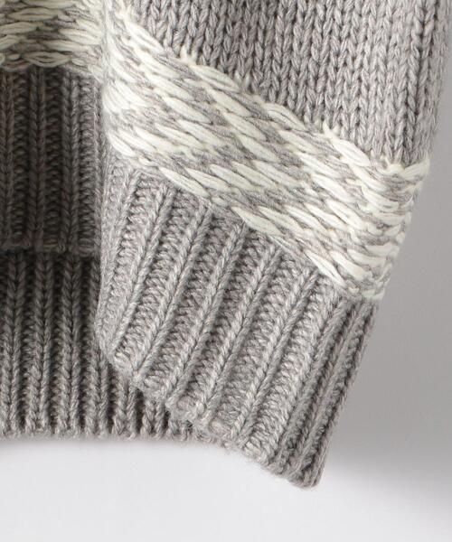 UNITED ARROWS LTD. OUTLET（ユナイテッドアローズアウトレット）の「＜A DAY IN THE LIFE＞フェアアイル ハイネックニット（ニット/セーター・レディース・ブラック・FREE）」の5枚目の写真