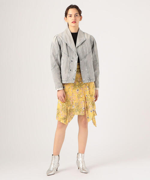 ISABEL MARANT(イザベルマラン)の「ISABEL MARANT KATIA コットン ブルゾン(デニムジャケット・レディース・ライトブルー/グレー・34)」の13枚目の写真