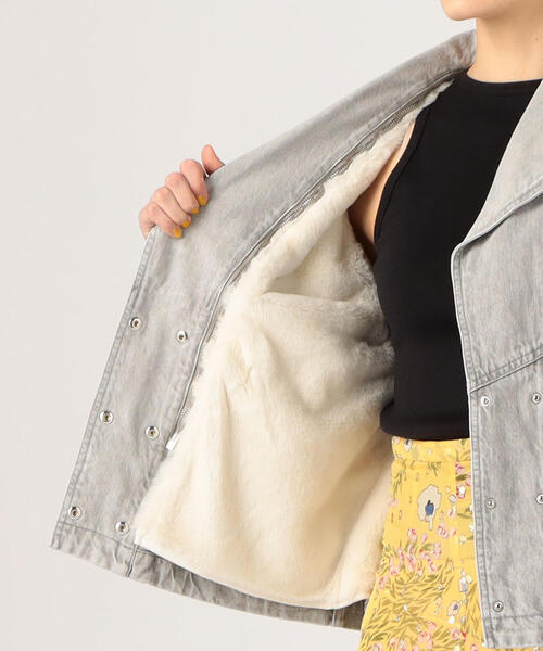 ISABEL MARANT(イザベルマラン)の「ISABEL MARANT KATIA コットン ブルゾン(デニムジャケット・レディース・ライトブルー/グレー・34)」の12枚目の写真