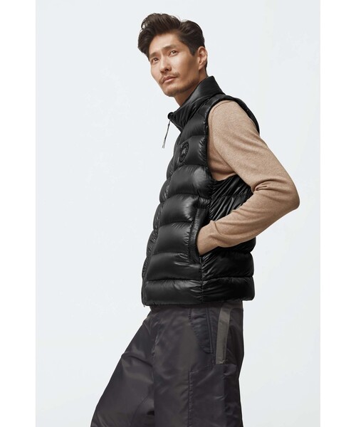 BEAUTY&YOUTH UNITED ARROWS（ビューティーアンドユースユナイテッドアローズ）の「＜CANADA GOOSE（カナダグース）＞ CROFTON VEST BD/クロフトン ベスト □□（ダウンベスト・メンズ・ネイビー/ブラック・M/S/L）」の3枚目の写真