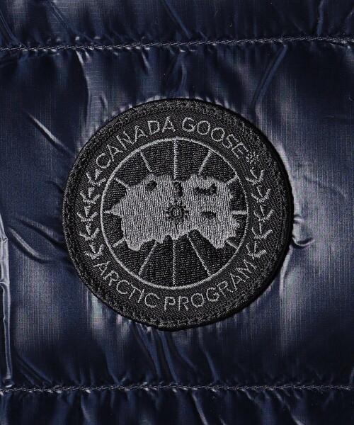 BEAUTY&YOUTH UNITED ARROWS（ビューティーアンドユースユナイテッドアローズ）の「＜CANADA GOOSE（カナダグース）＞ CROFTON VEST BD/クロフトン ベスト □□（ダウンベスト・メンズ・ネイビー/ブラック・M/S/L）」の18枚目の写真