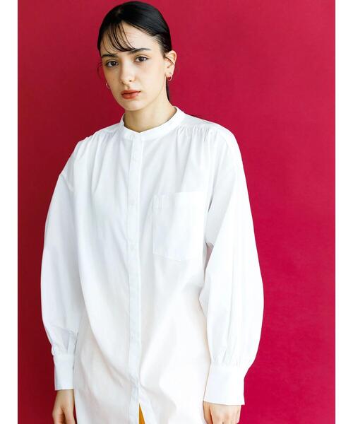 koe（コエ）の「ＴＣシャツワンピース*（ワンピース・レディース・グリーン/オレンジ/サックスブルー/オフホワイト・M）」の15枚目の写真