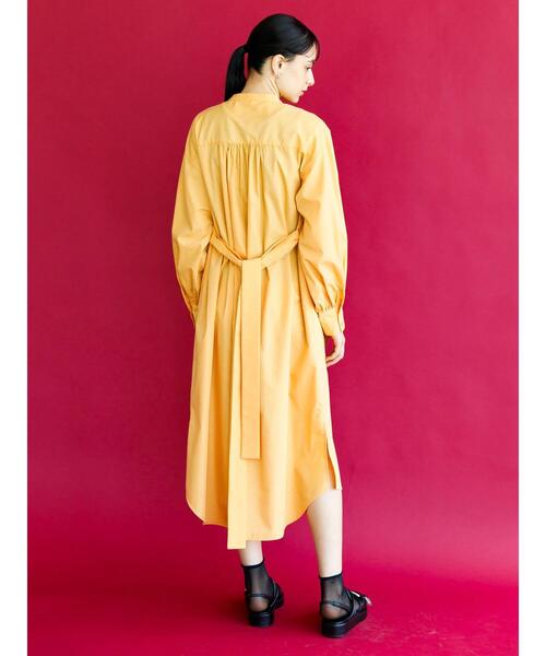 koe（コエ）の「ＴＣシャツワンピース*（ワンピース・レディース・グリーン/オレンジ/サックスブルー/オフホワイト・M）」の19枚目の写真