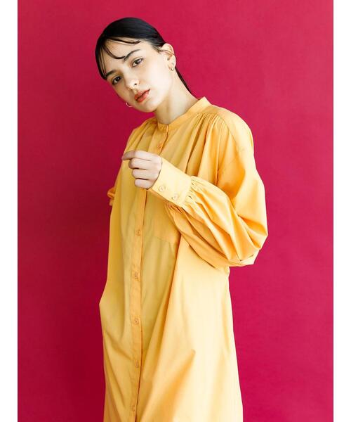 koe（コエ）の「ＴＣシャツワンピース*（ワンピース・レディース・グリーン/オレンジ/サックスブルー/オフホワイト・M）」の20枚目の写真