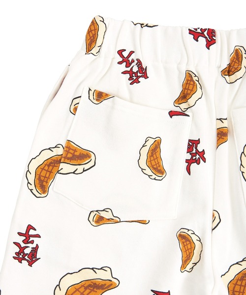 PUNYUS(プニュズ)の「フード総柄スウェットショーパン(スウェットパンツ・レディース・ブルー/レッド系その他・1/2/4/3)」の9枚目の写真