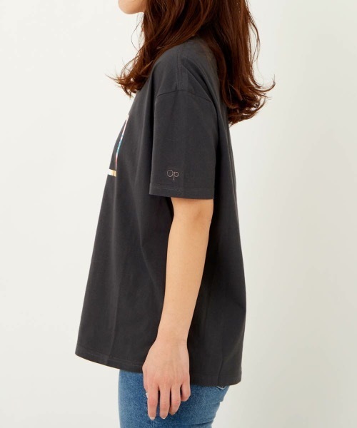 Ocean Pacific（オーシャンパシフィック）の「【OP:オーピー】レディースロゴTシャツ（Tシャツ/カットソー・レディース・ホワイト/グリーン/チャコール・MEDIUM/LARGE）」の11枚目の写真