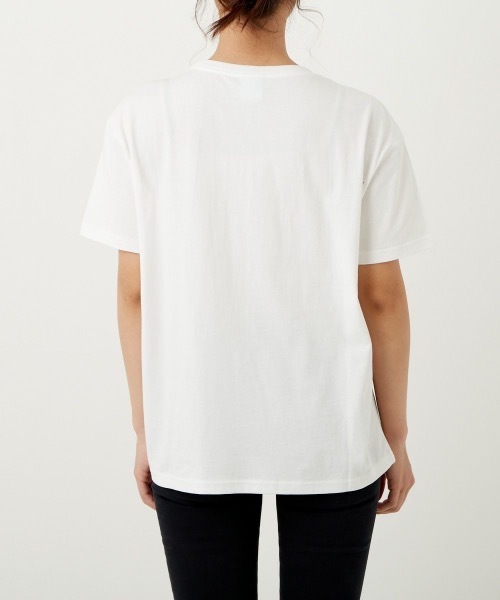 Ocean Pacific（オーシャンパシフィック）の「【OP:オーピー】レディースロゴTシャツ（Tシャツ/カットソー・レディース・ホワイト/グリーン/チャコール・MEDIUM/LARGE）」の5枚目の写真