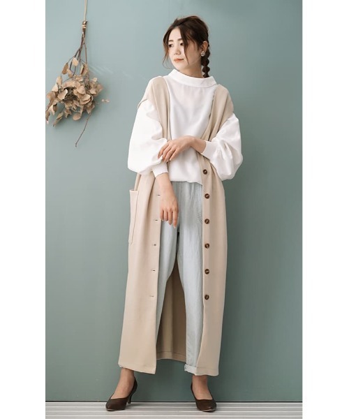 e-zakkamania stores(イーザッカマニアストアーズ)の「マルチWAY ジャンパースカート(ジャンパースカート・レディース・ブラック/グレイッシュベージュ/ミント・フリー)」の8枚目の写真