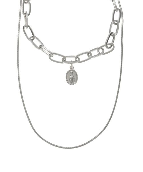 EVRIS（エヴリス）の「MARIA SNAKE CHAIN ネックレス（ネックレス・レディース・シルバー/ゴールド・FREE）」の4枚目の写真