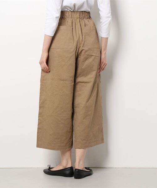 Samansa Mos2（サマンサ モスモス）の「ゆるストレートカラーパンツ（その他パンツ・レディース・ベージュ/ネイビー/ピンク/ミント/キナリ・ﾌﾘ-）」の7枚目の写真