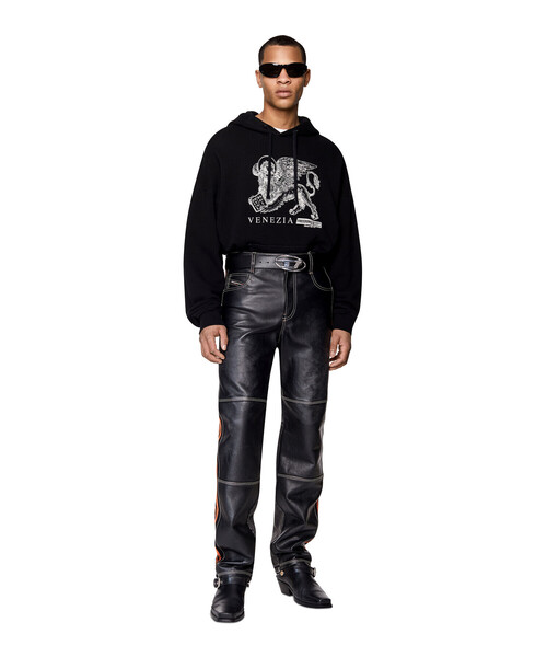 DIESEL（ディーゼル）の「メンズ パーカー コットンフリース（パーカー・メンズ・ホワイト/ブラック・SMALL/MEDIUM/XX-LARGE/LARGE/X-LARGE/X-SMALL）」の15枚目の写真