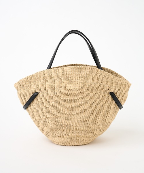 TOFF&LOADSTONE（トフアンドロードストーン）の「【TOFF&LOADSTONE】バスケットバッグ/Hybrid Basket/L（かごバッグ・レディース・ブラック・ONE SIZE）」の7枚目の写真