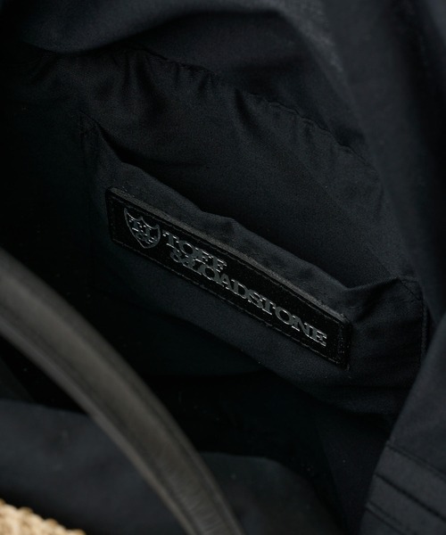 TOFF&LOADSTONE（トフアンドロードストーン）の「【TOFF&LOADSTONE】バスケットバッグ/Hybrid Basket/L（かごバッグ・レディース・ブラック・ONE SIZE）」の15枚目の写真