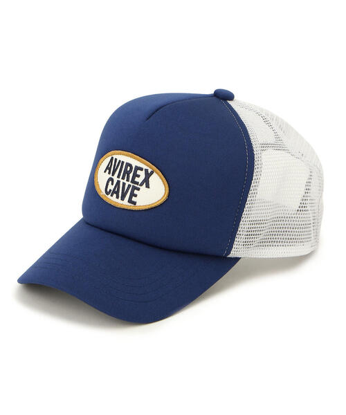 AVIREX（アヴィレックス）の「ワッペンメッシュCAP/ キャップ（キャップ・レディース・コーラル/ブラック/ネイビー・FREE）」の5枚目の写真