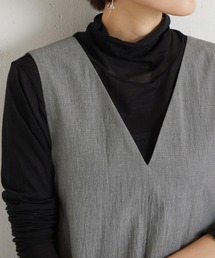 BEARDSLEY | 強燃ガーゼハイネック(Tシャツ/カットソー)