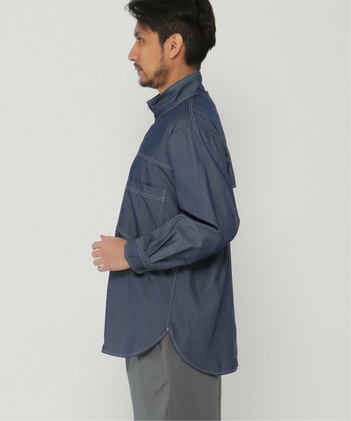 ikka(イッカ)の「スタンドジップシャウター(ブルゾン・メンズ・ネイビー/オリーブ・L/M/XL/S)」の18枚目の写真