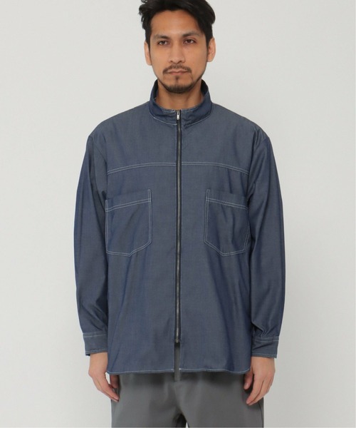 ikka(イッカ)の「スタンドジップシャウター(ブルゾン・メンズ・ネイビー/オリーブ・L/M/XL/S)」の16枚目の写真