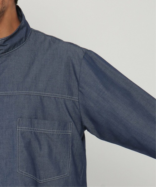 ikka(イッカ)の「スタンドジップシャウター(ブルゾン・メンズ・ネイビー/オリーブ・L/M/XL/S)」の15枚目の写真