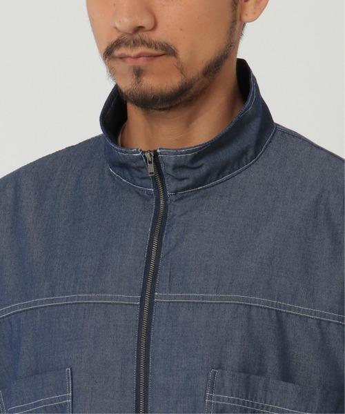ikka(イッカ)の「スタンドジップシャウター(ブルゾン・メンズ・ネイビー/オリーブ・L/M/XL/S)」の12枚目の写真