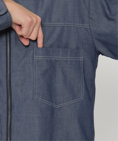 ikka(イッカ)の「スタンドジップシャウター(ブルゾン・メンズ・ネイビー/オリーブ・L/M/XL/S)」の10枚目の写真