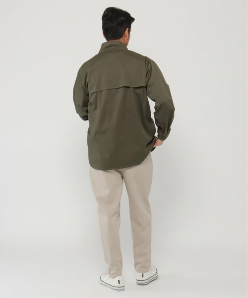 ikka(イッカ)の「スタンドジップシャウター(ブルゾン・メンズ・ネイビー/オリーブ・L/M/XL/S)」の3枚目の写真