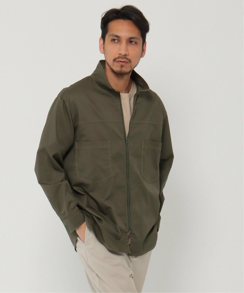 ikka(イッカ)の「スタンドジップシャウター(ブルゾン・メンズ・ネイビー/オリーブ・L/M/XL/S)」の20枚目の写真