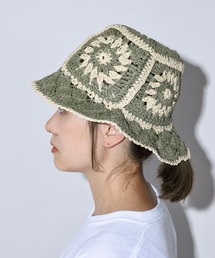 CALIFORNIA OUTFITTERS（カリフォルニア アウトフィッターズ）の「フラワークロシェ編みペーパーハット（ハット）」