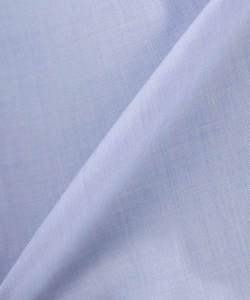 AP STUDIO（エーピーストゥディオ）の「ブラッシュスタンディングカラーシャツ（シャツ/ブラウス・レディース・サックスブルー・FREE）」の19枚目の写真