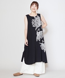 【チャイハネ】スキナド変形ノースリーブワンピース