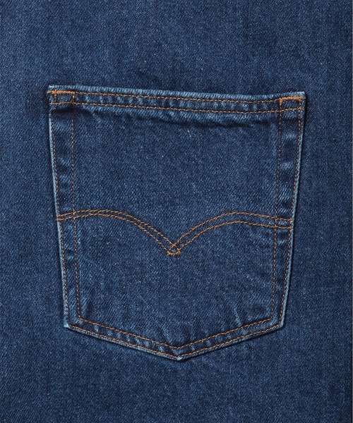 Levi's  x  WR  リーバイス ジャンパースカート ミニ サロペット Levi's（リーバイス）の「＜LEVI'S(リーバイス)＞HENDRIX デニム