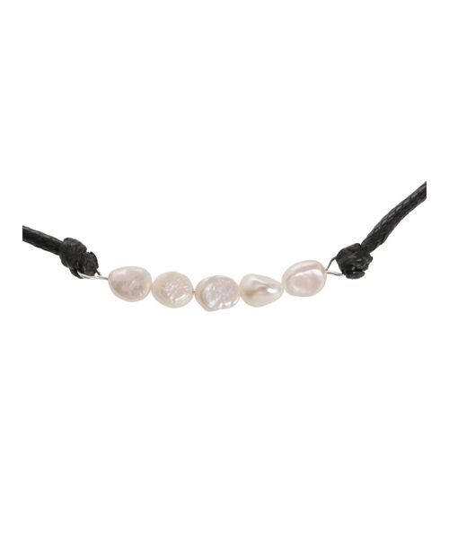 merry jenny（メリージェニー）の「パールコードロングチョーカー（チョーカー・レディース・ブラック/ベージュ・FREE）」の9枚目の写真