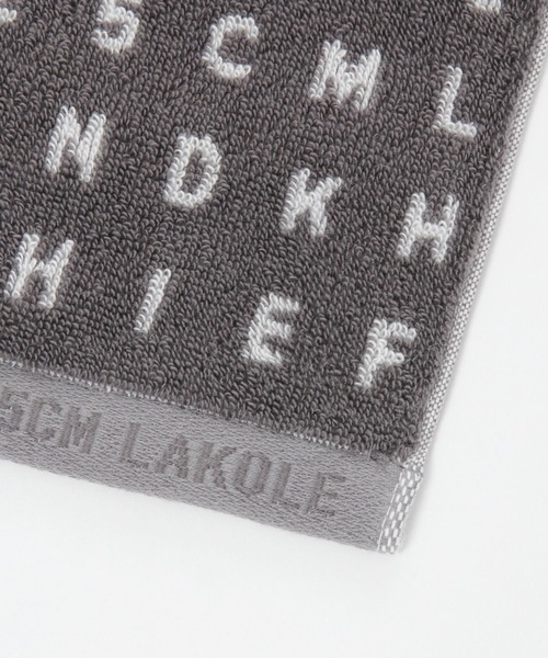 LAKOLE（ラコレ）の「今治産ハンドタオル[タイポ] / 277651（ハンカチ/ハンドタオル・レディース・グリーン/ピンク/ブルー/アイボリー/チャコール・FREE）」の12枚目の写真