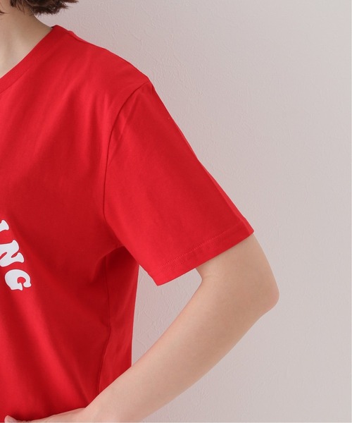 JOINT WORKS(ジョイントワークス)の「【GOOD MORNING KEITH/グッドモーニングキース】RED TEE(Tシャツ/カットソー・レディース・レッド・MEDIUM)」の9枚目の写真
