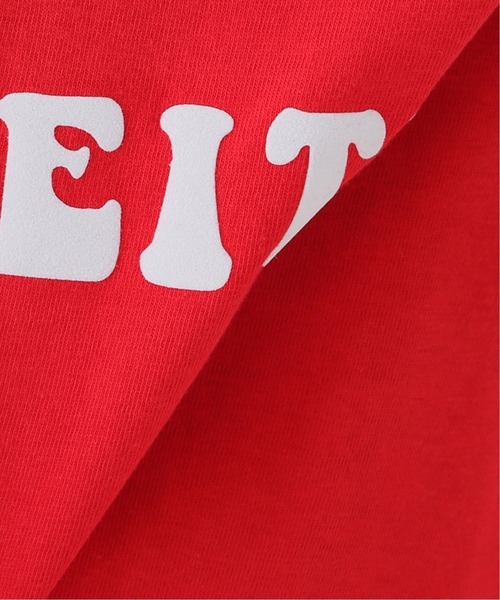 JOINT WORKS(ジョイントワークス)の「【GOOD MORNING KEITH/グッドモーニングキース】RED TEE(Tシャツ/カットソー・レディース・レッド・MEDIUM)」の14枚目の写真