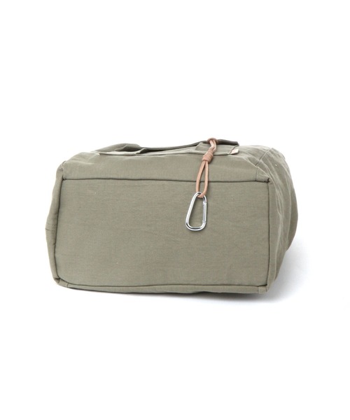 studio CLIP（スタディオクリップ）の「キャンバス2WAYリュック（バックパック/リュック・レディース・カーキ/ナチュラル・FREE）」の14枚目の写真