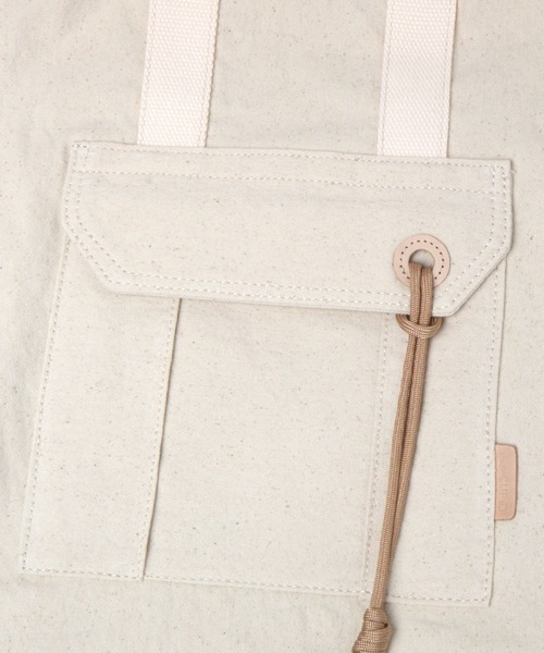 studio CLIP（スタディオクリップ）の「キャンバス2WAYリュック（バックパック/リュック・レディース・カーキ/ナチュラル・FREE）」の20枚目の写真