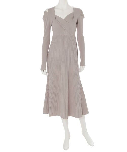 *Alice + Olivia* オープンショルダーリブニットワンピース 000000000036_Adx9jFx.jpg