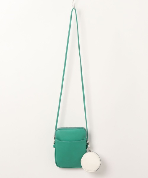 ems excite(エムズエキサイト)の「ミニショルダーBAG(ショルダーバッグ・レディース・ナチュラル/ブラック/グリーン・ONE SIZE)」の10枚目の写真