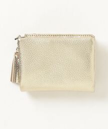 rinto（リント）の「【BEAURE/ビュレ】タッセル付き 本革 2つ折り レザー ウォレット（財布）」