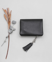 rinto（リント）の「【BEAURE/ビュレ】タッセル付き 本革 2つ折り レザー ウォレット（財布）」