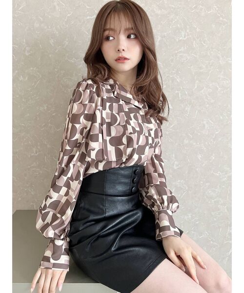 RESEXXY（リゼクシー）の「ウエストコルセットミニスカート（スカート・レディース・ブラック/ブラウン/グリーン・FREE）」の13枚目の写真